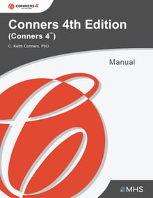 Conners-4-Manual-Cover-Designs